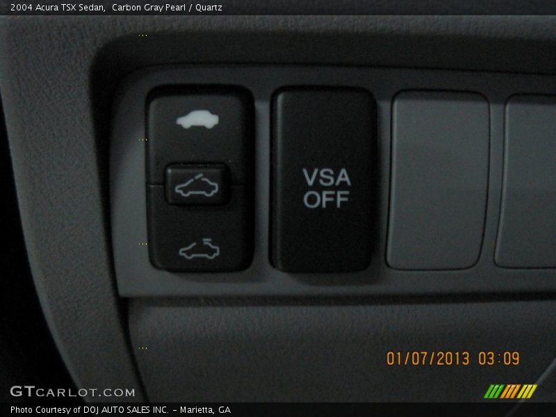 Carbon Gray Pearl / Quartz 2004 Acura TSX Sedan