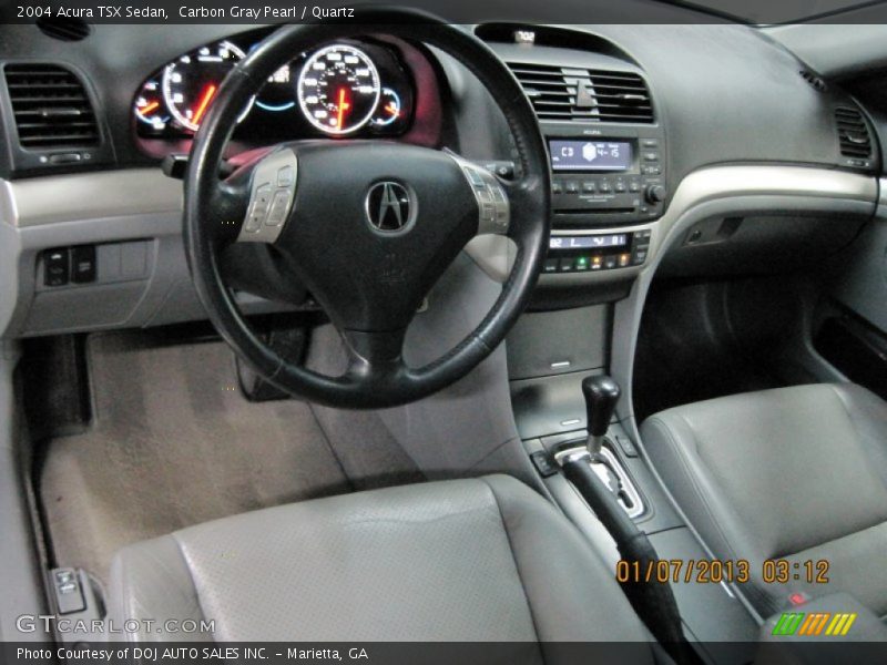 Carbon Gray Pearl / Quartz 2004 Acura TSX Sedan