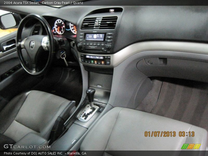 Carbon Gray Pearl / Quartz 2004 Acura TSX Sedan