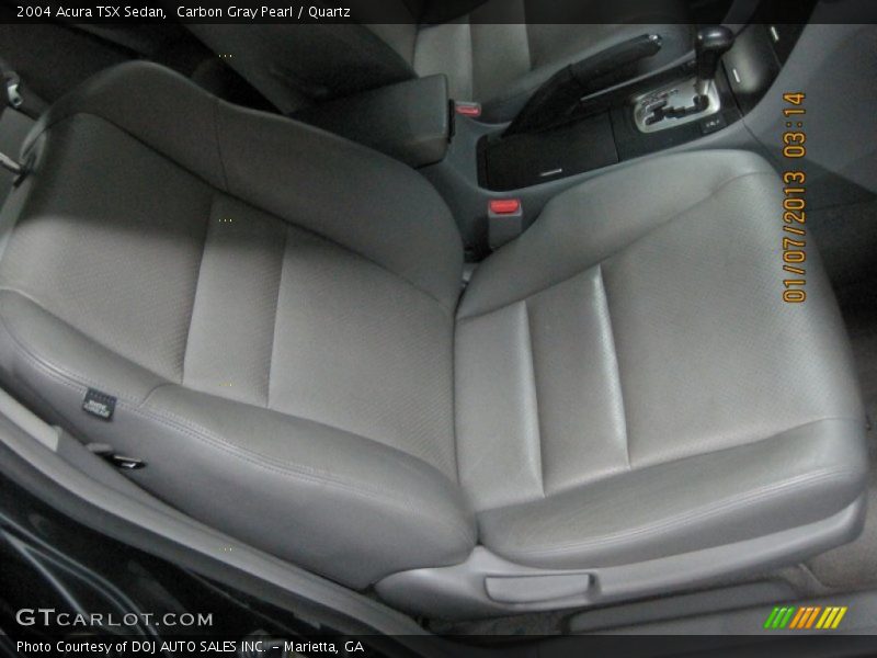 Carbon Gray Pearl / Quartz 2004 Acura TSX Sedan