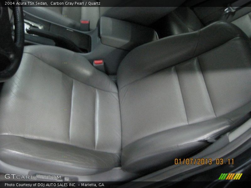 Carbon Gray Pearl / Quartz 2004 Acura TSX Sedan