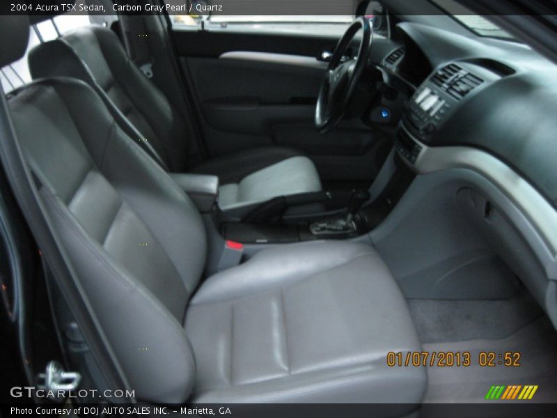 Carbon Gray Pearl / Quartz 2004 Acura TSX Sedan