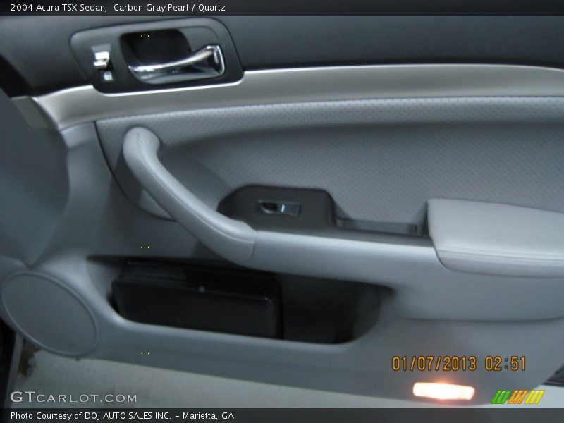 Carbon Gray Pearl / Quartz 2004 Acura TSX Sedan