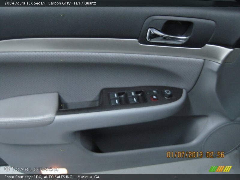 Carbon Gray Pearl / Quartz 2004 Acura TSX Sedan
