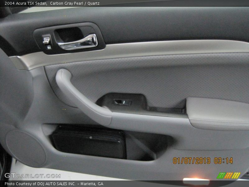 Carbon Gray Pearl / Quartz 2004 Acura TSX Sedan
