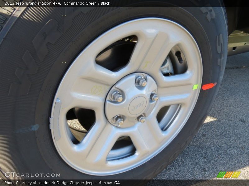 Commando Green / Black 2013 Jeep Wrangler Sport 4x4