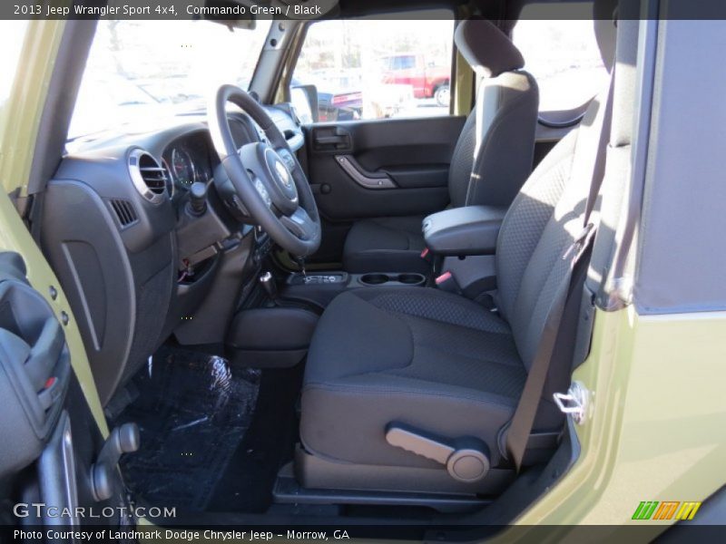 Commando Green / Black 2013 Jeep Wrangler Sport 4x4