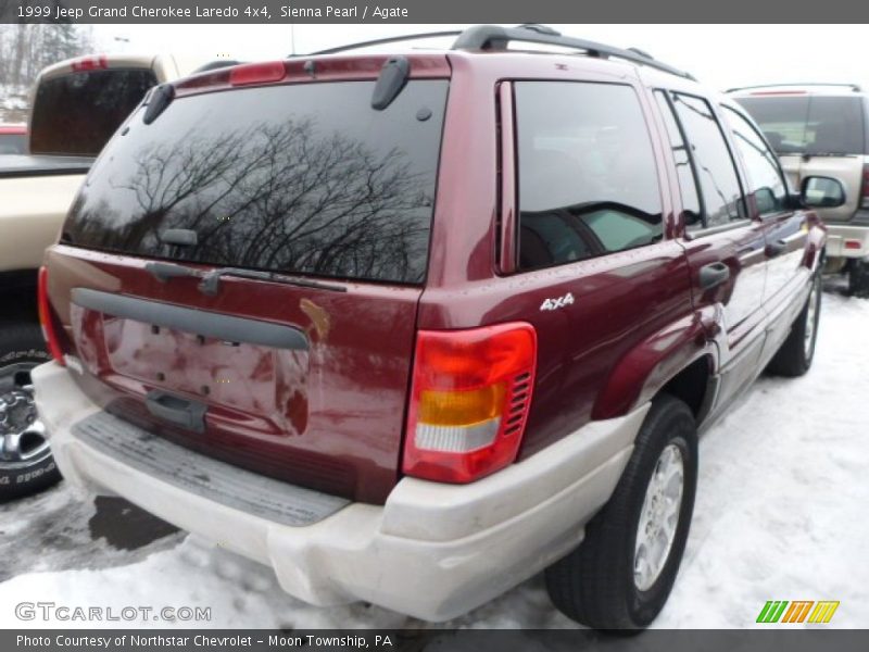 Sienna Pearl / Agate 1999 Jeep Grand Cherokee Laredo 4x4