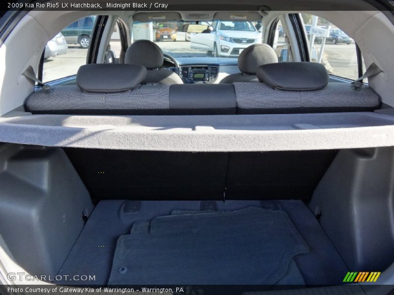 Midnight Black / Gray 2009 Kia Rio Rio5 LX Hatchback