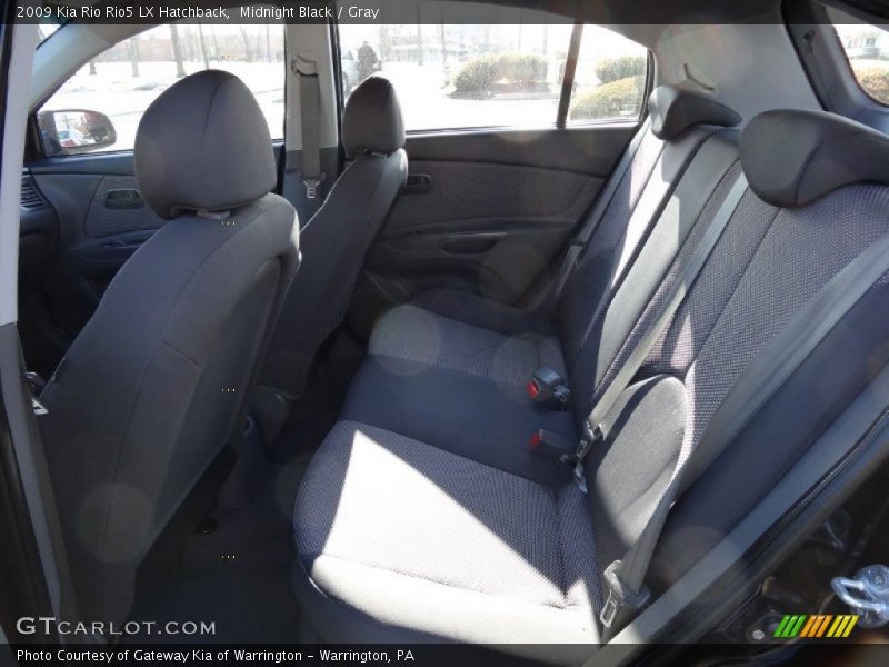 Midnight Black / Gray 2009 Kia Rio Rio5 LX Hatchback