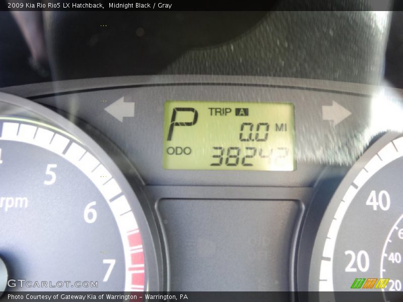 Midnight Black / Gray 2009 Kia Rio Rio5 LX Hatchback