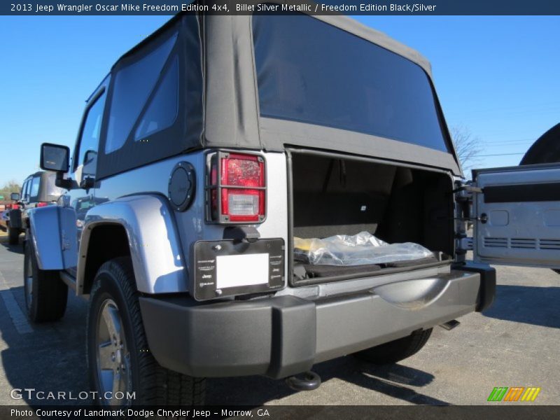 Billet Silver Metallic / Freedom Edition Black/Silver 2013 Jeep Wrangler Oscar Mike Freedom Edition 4x4