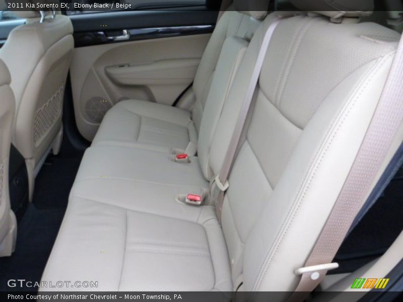 Ebony Black / Beige 2011 Kia Sorento EX