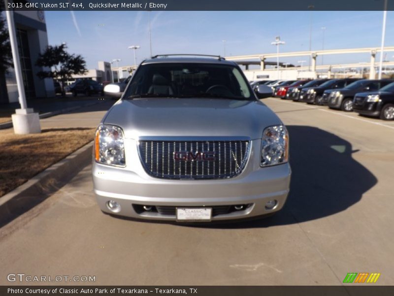 Quicksilver Metallic / Ebony 2013 GMC Yukon SLT 4x4