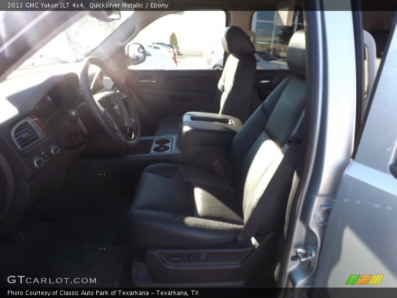Quicksilver Metallic / Ebony 2013 GMC Yukon SLT 4x4