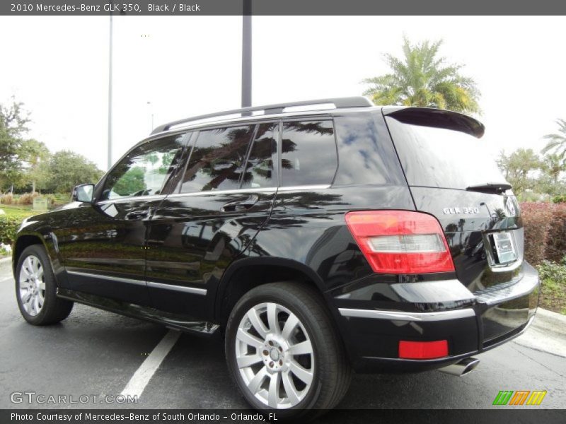 Black / Black 2010 Mercedes-Benz GLK 350
