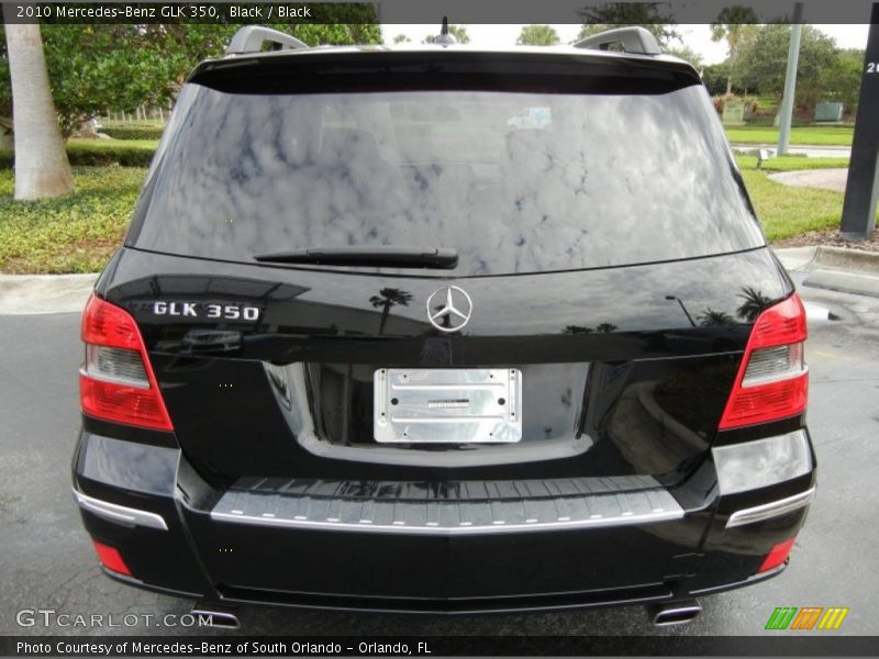 Black / Black 2010 Mercedes-Benz GLK 350