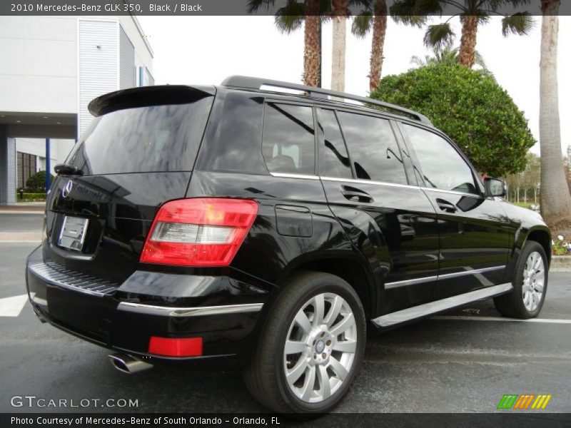Black / Black 2010 Mercedes-Benz GLK 350