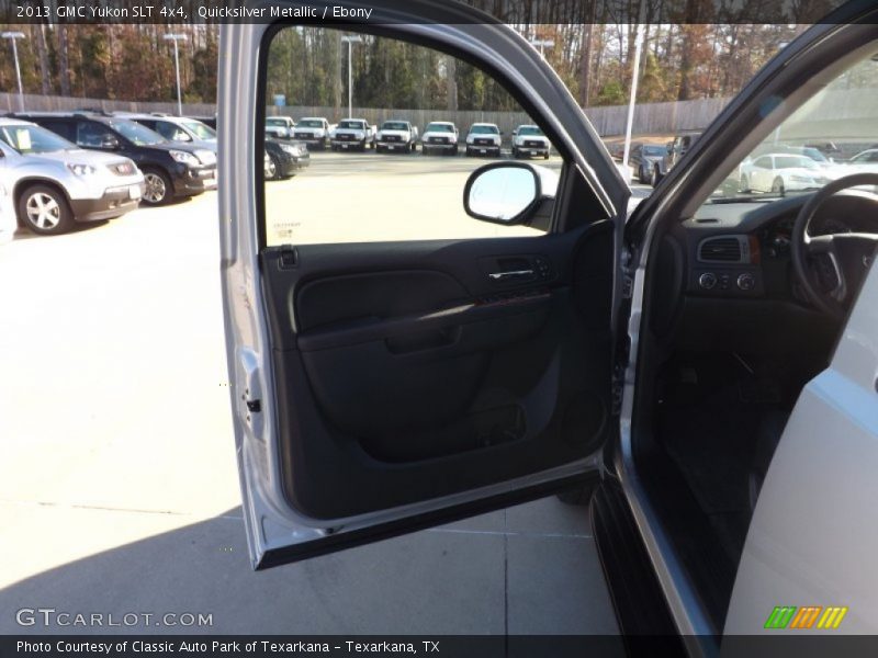 Quicksilver Metallic / Ebony 2013 GMC Yukon SLT 4x4