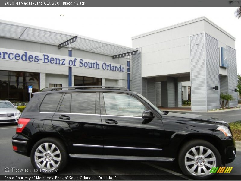Black / Black 2010 Mercedes-Benz GLK 350