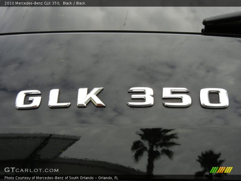 Black / Black 2010 Mercedes-Benz GLK 350