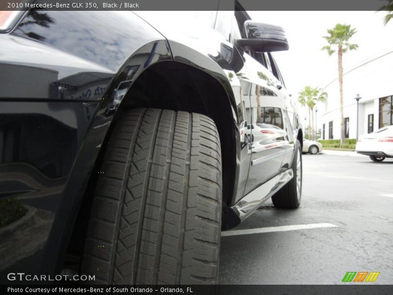 Black / Black 2010 Mercedes-Benz GLK 350