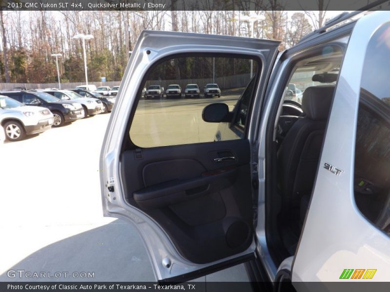 Quicksilver Metallic / Ebony 2013 GMC Yukon SLT 4x4