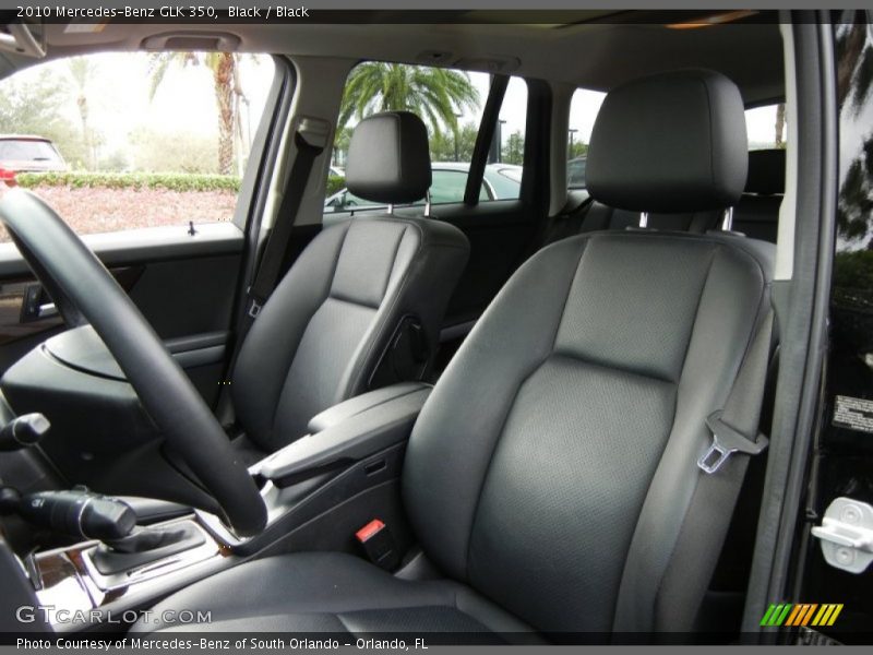 Black / Black 2010 Mercedes-Benz GLK 350
