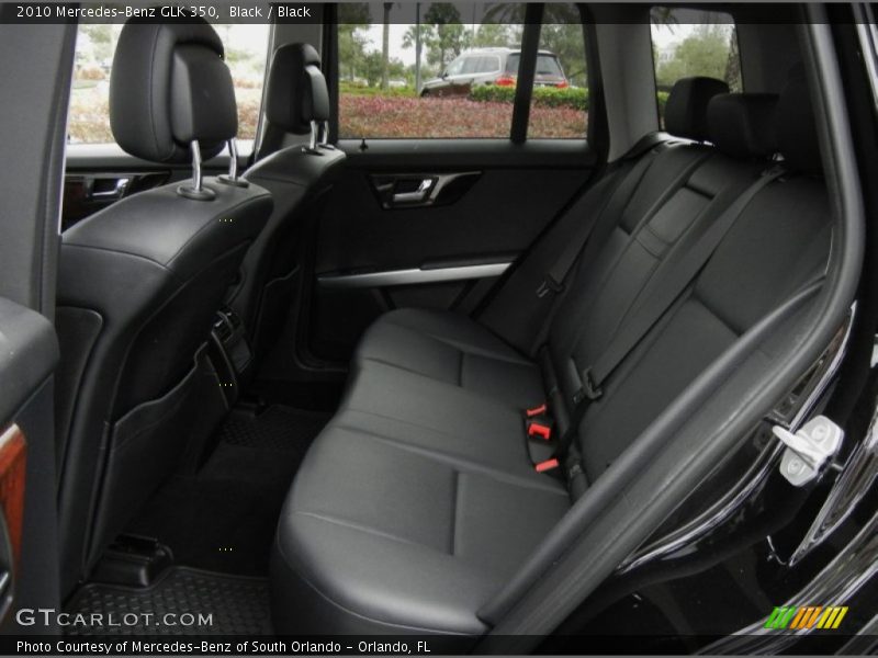 Black / Black 2010 Mercedes-Benz GLK 350