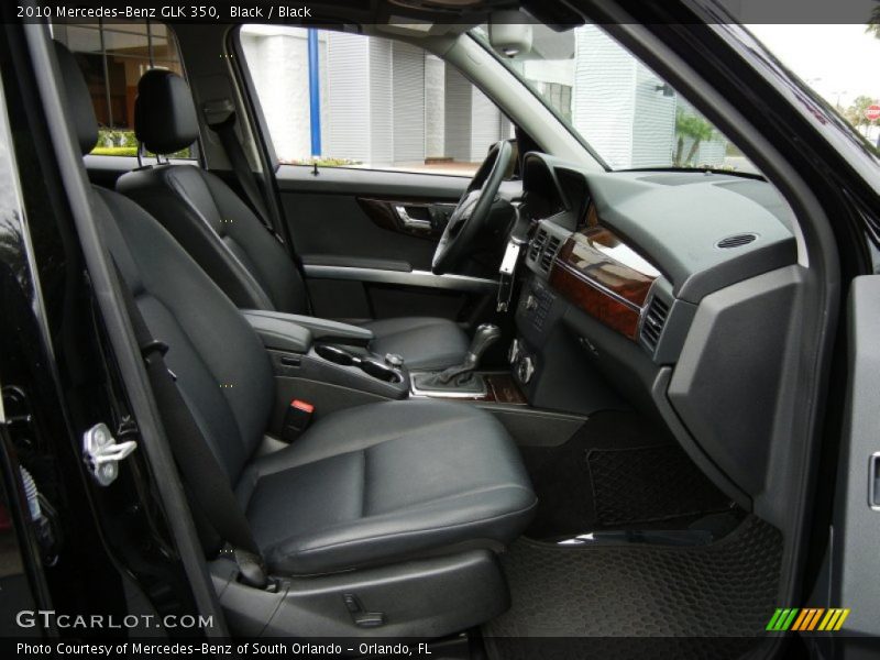 Black / Black 2010 Mercedes-Benz GLK 350