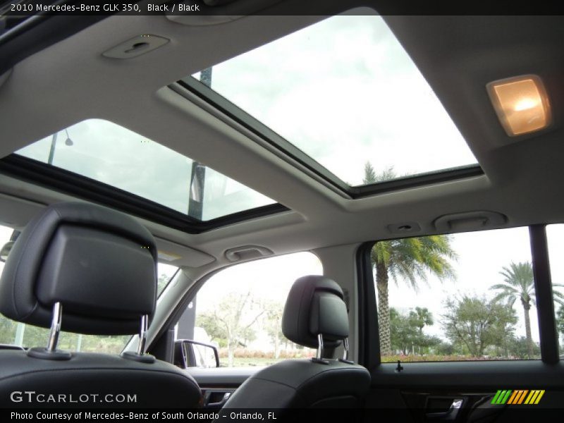 Black / Black 2010 Mercedes-Benz GLK 350