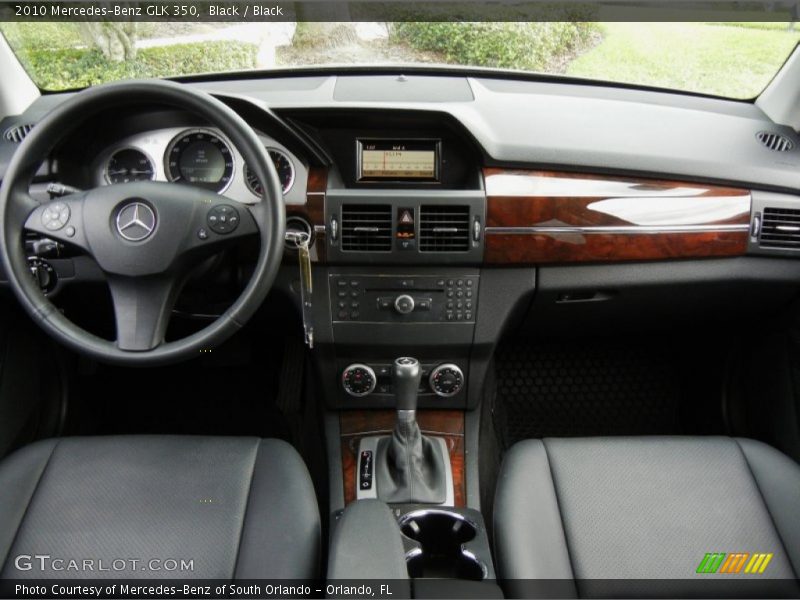 Black / Black 2010 Mercedes-Benz GLK 350