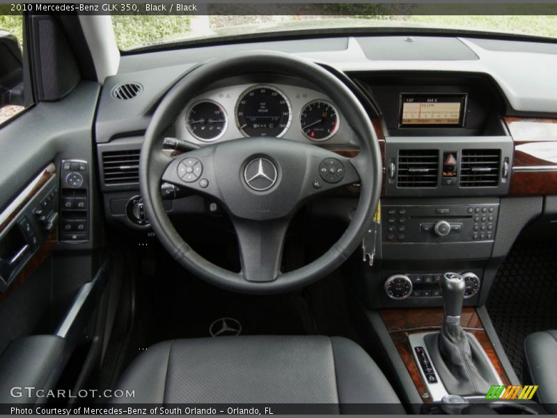 Black / Black 2010 Mercedes-Benz GLK 350