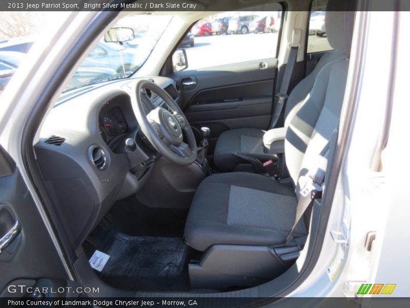 Bright Silver Metallic / Dark Slate Gray 2013 Jeep Patriot Sport