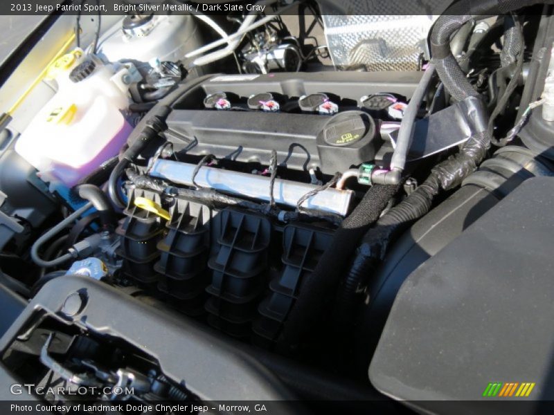 Bright Silver Metallic / Dark Slate Gray 2013 Jeep Patriot Sport