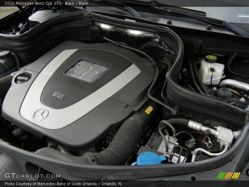 Black / Black 2010 Mercedes-Benz GLK 350