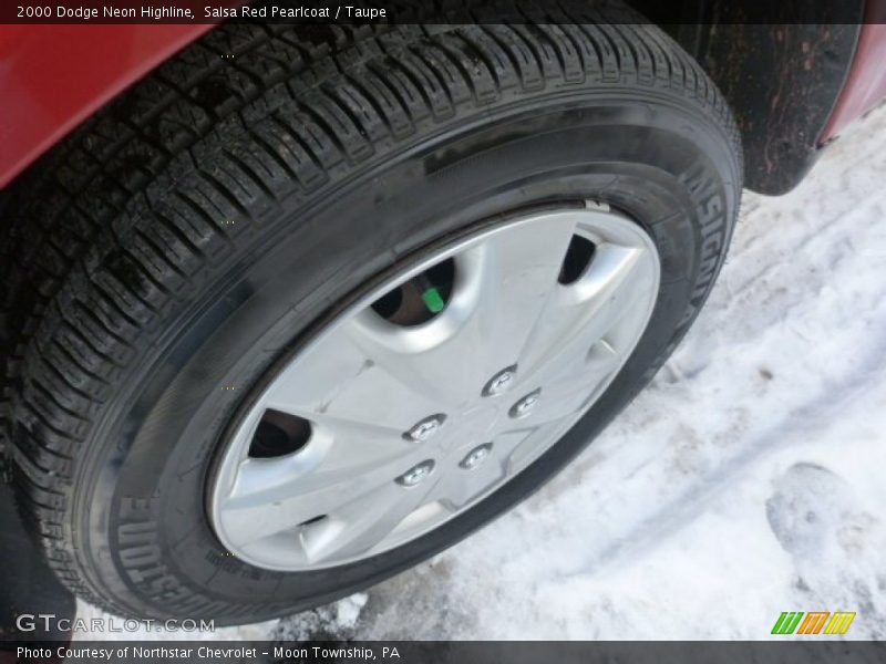 Salsa Red Pearlcoat / Taupe 2000 Dodge Neon Highline
