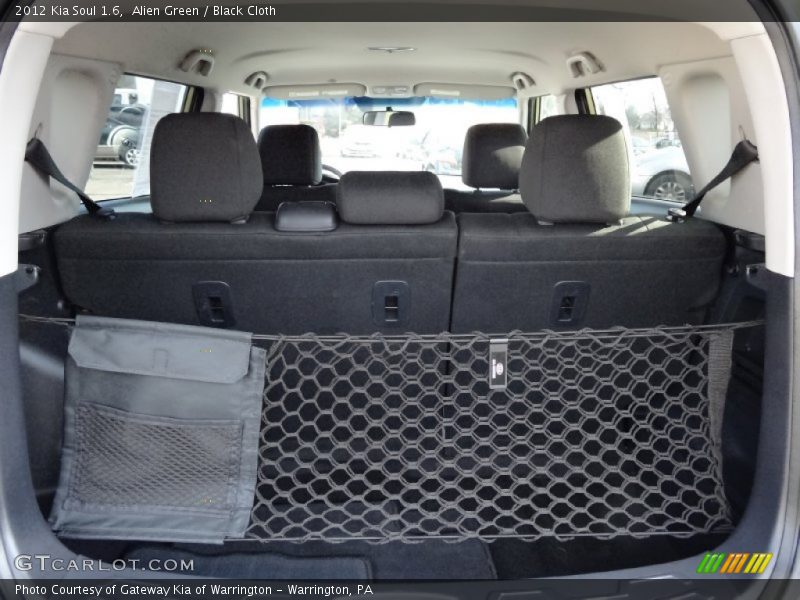 Alien Green / Black Cloth 2012 Kia Soul 1.6