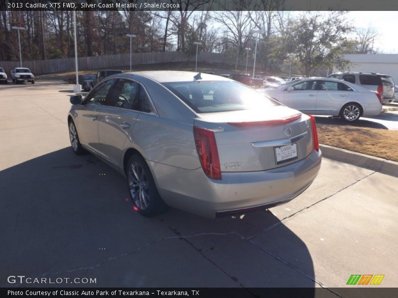 Silver Coast Metallic / Shale/Cocoa 2013 Cadillac XTS FWD