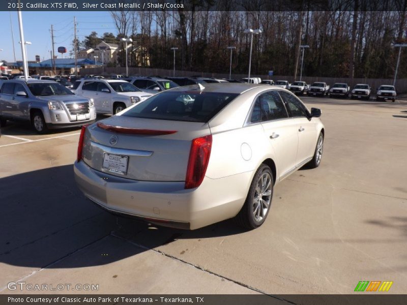 Silver Coast Metallic / Shale/Cocoa 2013 Cadillac XTS FWD