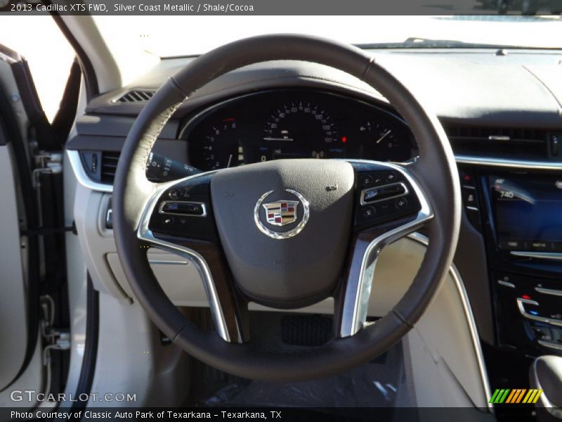 Silver Coast Metallic / Shale/Cocoa 2013 Cadillac XTS FWD