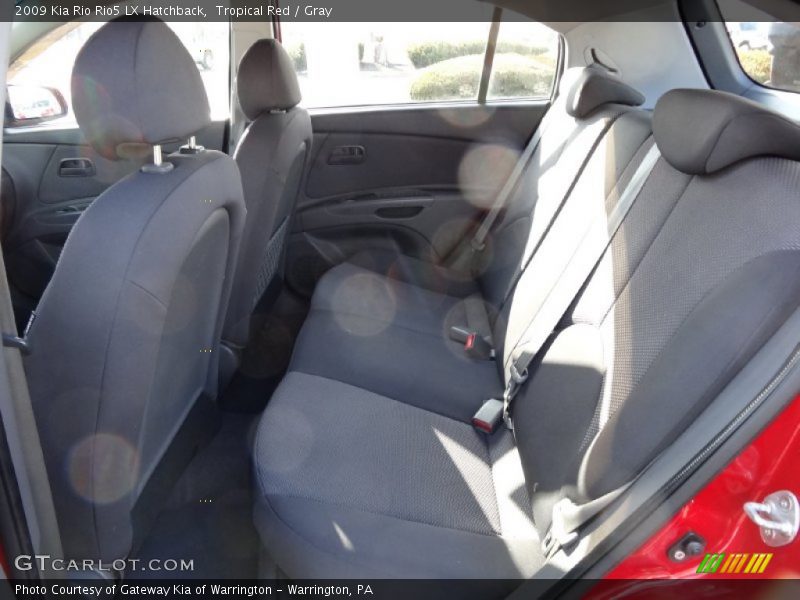 Tropical Red / Gray 2009 Kia Rio Rio5 LX Hatchback