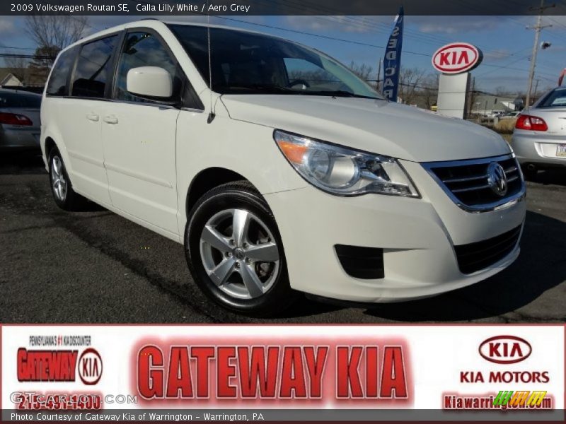 Calla Lilly White / Aero Grey 2009 Volkswagen Routan SE