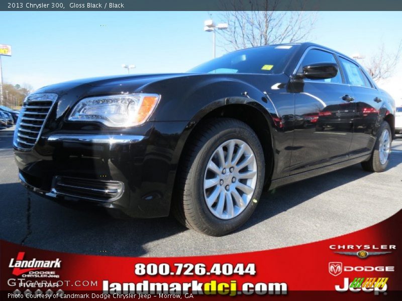 Gloss Black / Black 2013 Chrysler 300