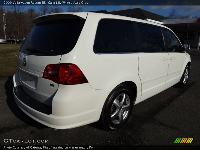 Calla Lilly White / Aero Grey 2009 Volkswagen Routan SE