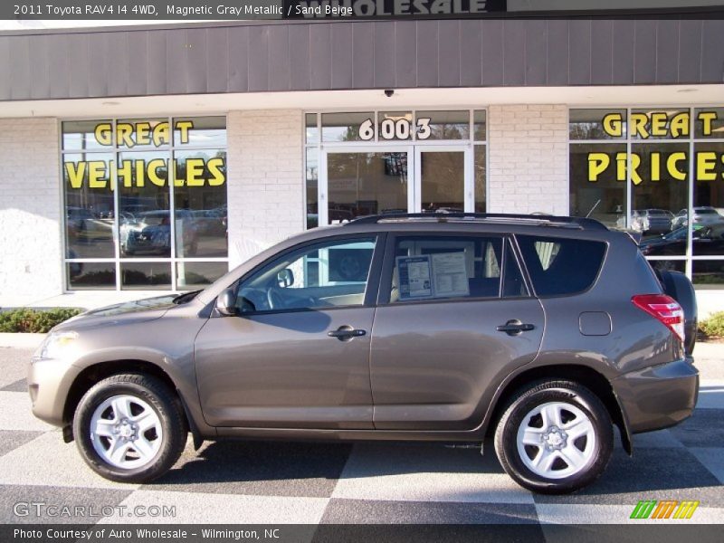 Magnetic Gray Metallic / Sand Beige 2011 Toyota RAV4 I4 4WD