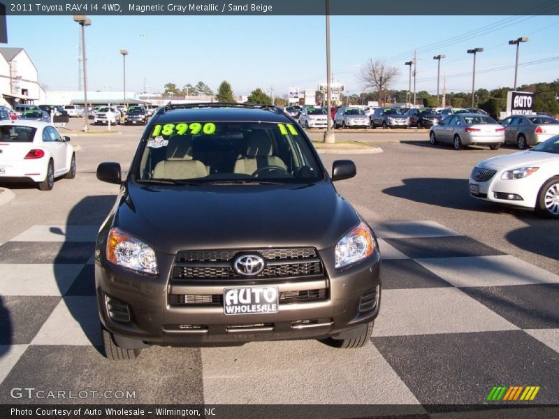 Magnetic Gray Metallic / Sand Beige 2011 Toyota RAV4 I4 4WD