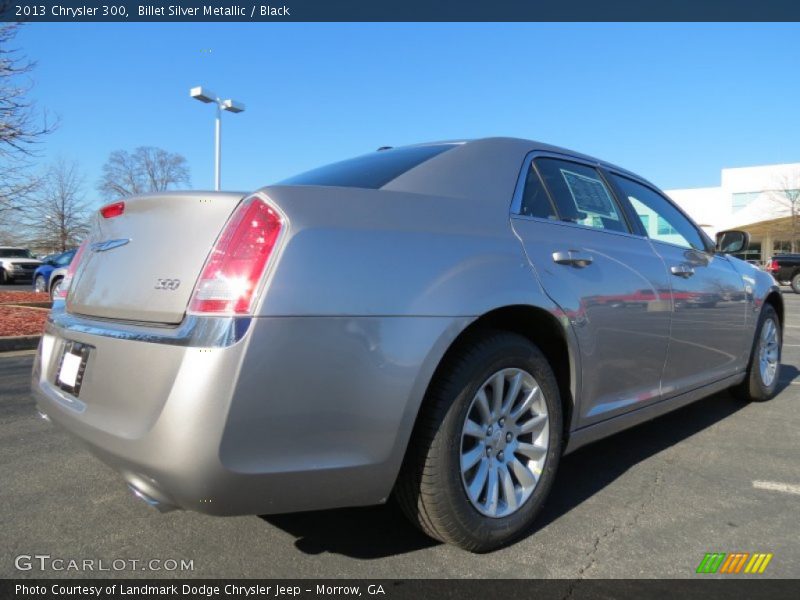 Billet Silver Metallic / Black 2013 Chrysler 300