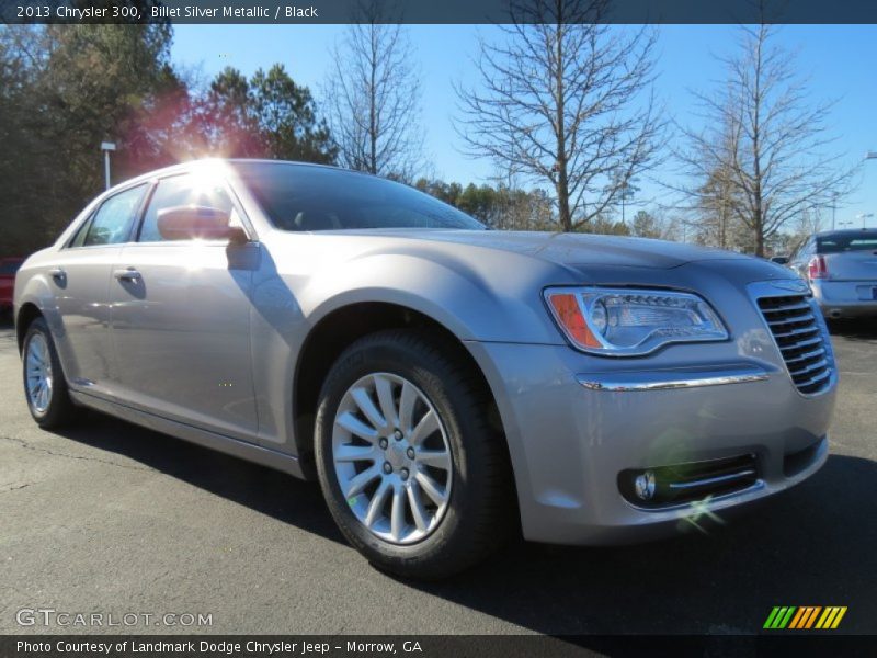 Billet Silver Metallic / Black 2013 Chrysler 300