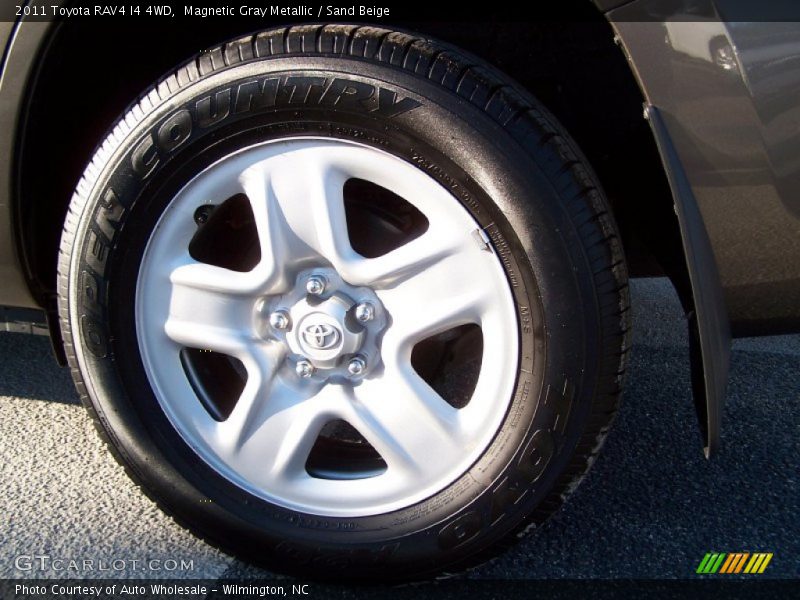 Magnetic Gray Metallic / Sand Beige 2011 Toyota RAV4 I4 4WD